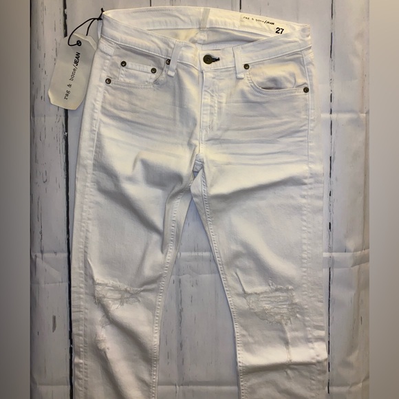 🍂🆕 Rag & Bone - Dre Distressed Capri - Size 27 - Picture 4 of 10